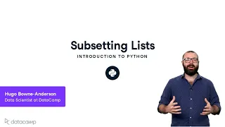 Subsetting Lists Python