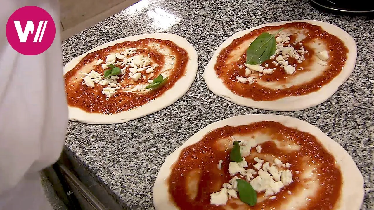 Pizza Margherita Original Rezept - italienischen Pizzateig selber machen.Hier das Rezept für den ori. 