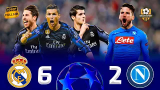 Real Madrid Destroys Napoli In The First And Second Leg Of The Champions League 2017 