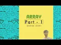 Arrays Concept Clearing Course in HINDI With Good Examples DEEPAK JOSHI