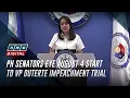 Download Lagu PH senators eye August 4 start to VP Duterte impeachment trial | ANC