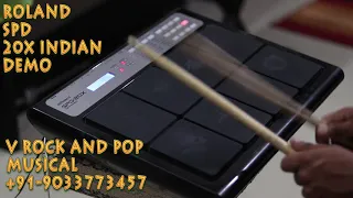 roland spd 20x spd20 pro indian patch demo