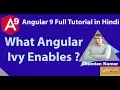 What Angular Ivy Enables Angular 9 Tutorials in Hindi Ivy compiler