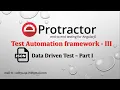 Protractor Automation Framework Data Driven Test using Jasmine Data Provider