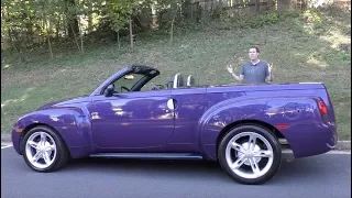 The Chevy SSR Was a Crazy 50 000 Retro Convertible Pickup Truck