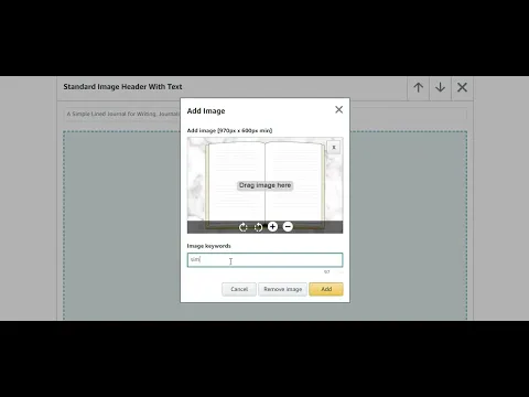 uploading a+ content images