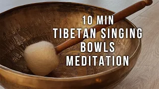 Download Connect with Your Spirit: 10 Minute Tibetan Singing Bowls Meditation | Sound Healing For Relaxation MP3