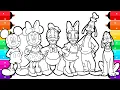 Mickey Mouse Clubhouse All Characters Coloring Pages Disney Junior
