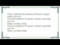Judy Garland - Sleep My Baby Sleep Lyrics