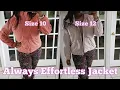 Lululemon Always Effortless Jacket Review Size Comparison
