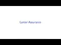 Lanter Assurance