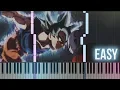 Download Lagu Dragon Ball Super - Clash Of Gods/Ultra Instinct | How To Play Piano Tutorial [EASY] + Sheets