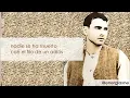 Benjamín - No Soy El Aire (con letra)