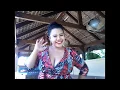 Sexy Curvy Filipina Plus-size Low Cut V-neck Dress Matte Red Kiss Lipstick Chubby Chichay