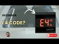 Insignia Washer E4 Error Code DON T Call Repair Save 150 Today