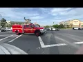 MAJOR LASD escorting AMR with baby not breathing