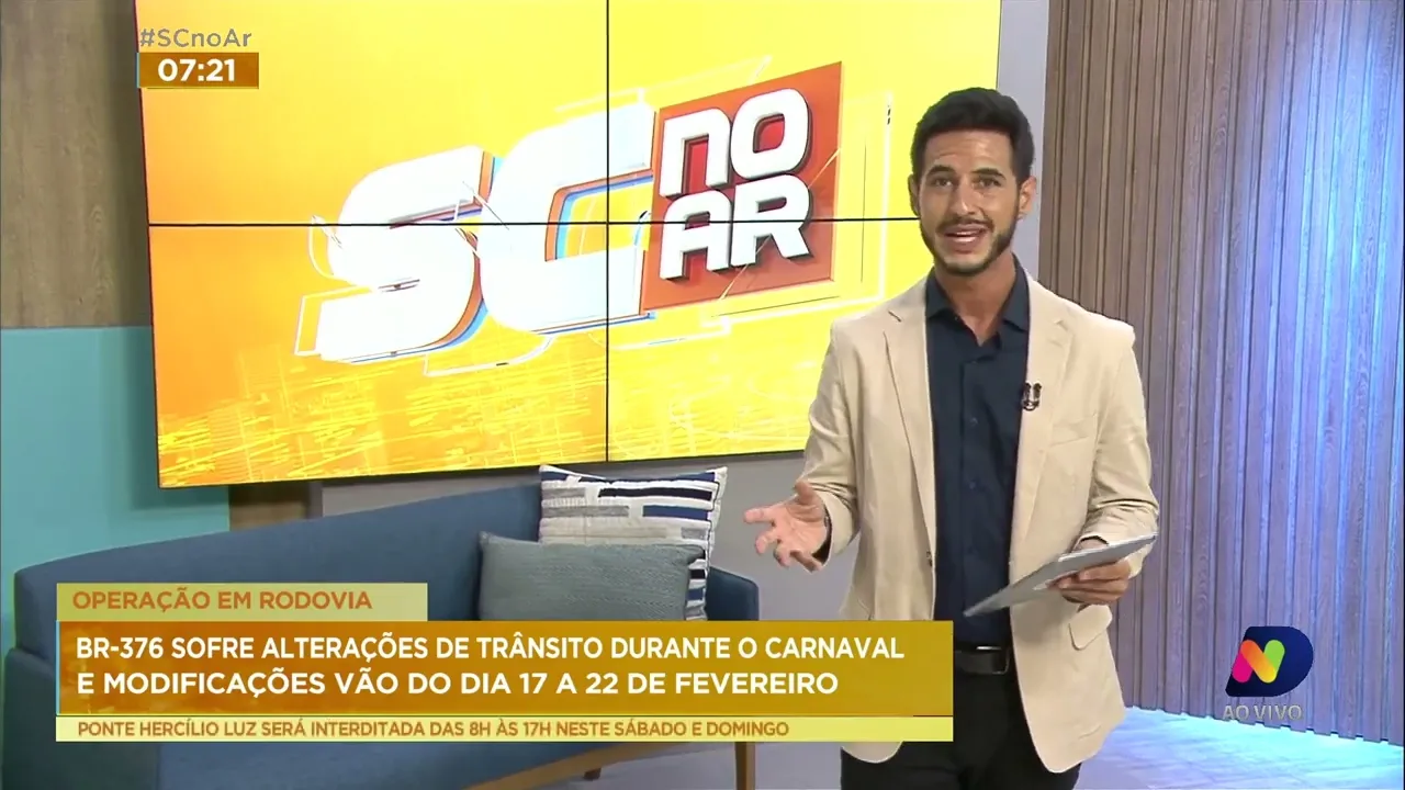 Trânsito na BR-376 será alterado entre os dias 17 a 22 de fevereiro