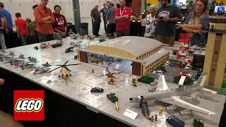 Huge LEGO Military Aircraft Base – Exercise Maple Flag