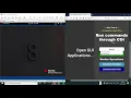 Python cgi web app to control remote server and run docker