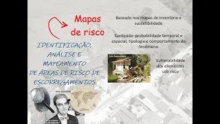Cartografia geotécnica de risco - movimentos de massa