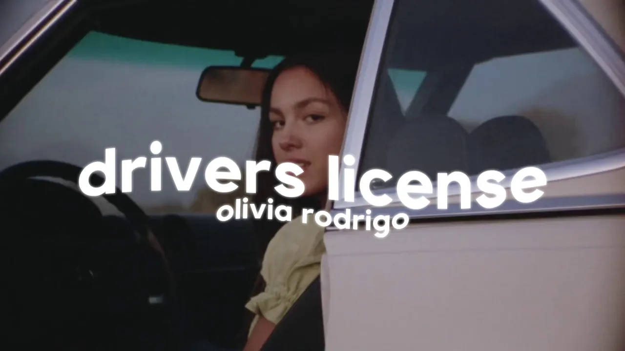 olivia rodrigo - drivers license ( s l o w e d )