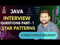 Write a Java Program to Create a Reverse Pyramid Star Pattern Interview Ques TheCodingJourneyy