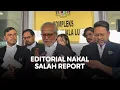 Lagu Editor nakal salah report kes Najib