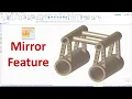 Solid Edge Tutorials How to use Mirror feature