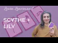SCYTHE LILY Lenormand Card Combinations