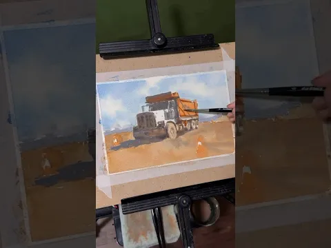 From nothing to something - a dump truck