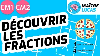 Découvrir Les Fractions CM1 CM2 Cycle 3 Maths Mathématiques 
