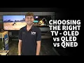 Choosing the Right TV OLED QLED or QNED