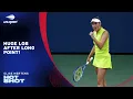 Elise Mertens Hits Insane Lob 2025 US Open