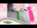 Mini Tie Charm Rainbow Loom Tutorial by Michelle Intermediate level