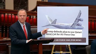 Schiff Takes To Senate Floor to Lay Out Trump's 10 Most Corrupt Acts So Far