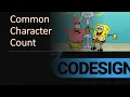 Common Character Count - Codesignal
