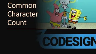 Common Character Count - Codesignal
