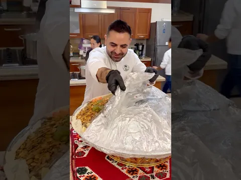  مناسف مابترحم من عند شيف إفرنجية #محمود_افرنجية #مطاعم_دبي #يبرق