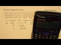 How to find maximum volume of square based prism from given surface area