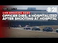 LIVE York UPMC hospital shooting leaves officer dead others injured