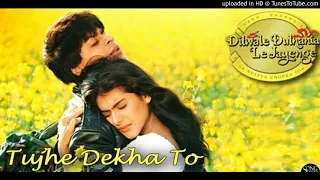 tujhe dekha toh piano instrumental 