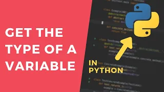 Get the Type of a Variable - 1 Minute Python Tutorial