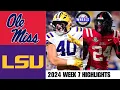 Ole Miss vs LSU EXCITING GAME Full Game Highlights 2024 College Football Highlights