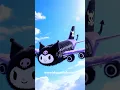 Download Lagu The dreamiest Kuromi airplane just took off✈️💜🖤