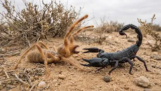 SOLPUGA — ¡no es una araña! Un artrópodo peligroso contra escorpiones, hormigas, aves…