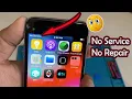 New How To Fix No Service On iPhone Problem No Service SIM Card NO Repair