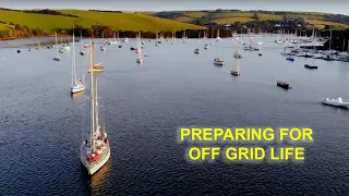 Preparing to anchor off grid