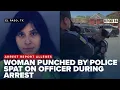 Arrest report Woman in viral El Paso police allegedly spat on officer during arrest