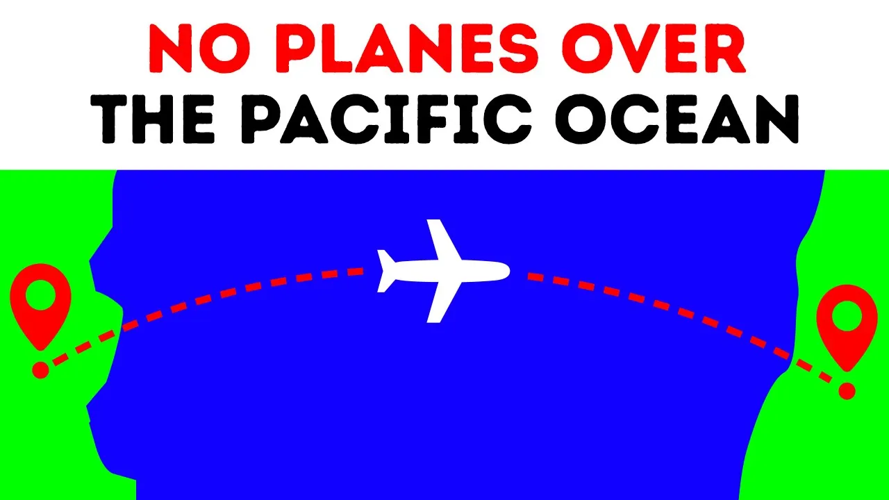 Why Planes Don't Fly Over the Pacific Ocean thumbnail