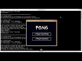 Classic Pong Game Python Turtle Graphics